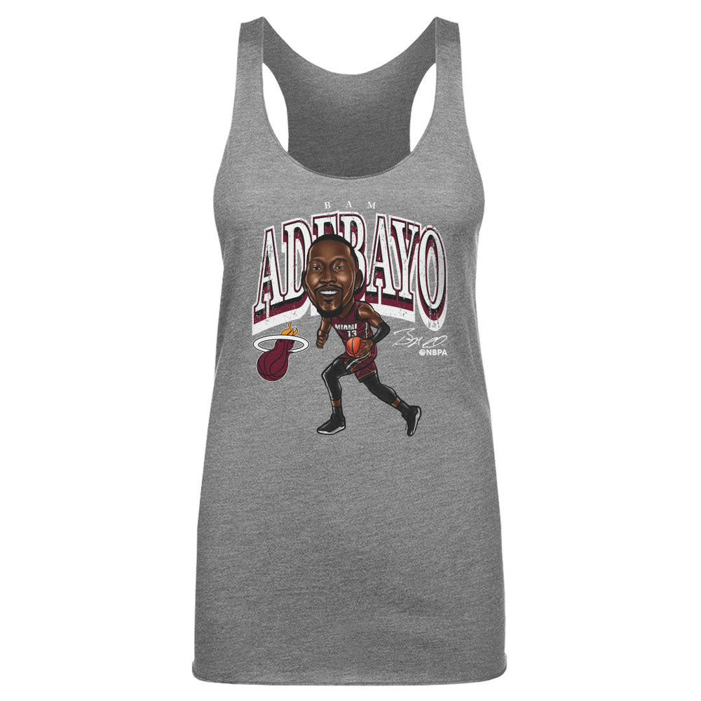 Bam Adebayo Miami Heat Cartoon WHT (ONLINE ORDER ONLY)
