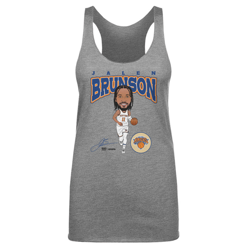 Jalen Brunson New York Knicks Hardwood Comic WHT (ONLINE ORDER ONLY)