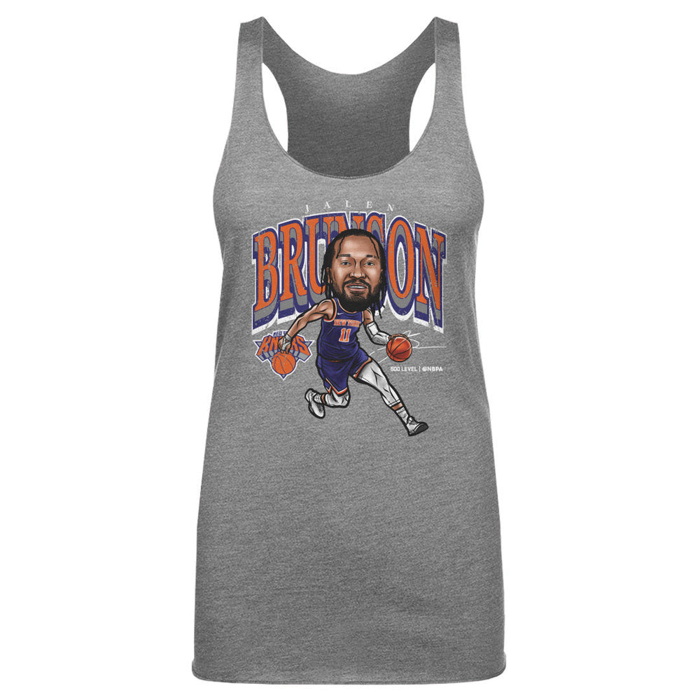 Jalen Brunson New York Knicks Cartoon WHT (ONLINE ORDER ONLY)