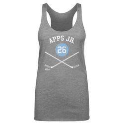 Syl Apps Jr. Pittsburgh 26 Sticks WHT