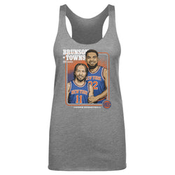 Jalen Brunson & Karl-Anthony Towns New York Knicks Step Brothers WHT (ONLINE ORDER ONLY)