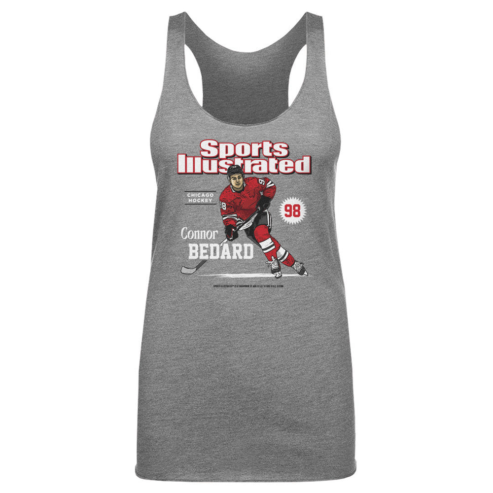 Connor Bedard Sports Illustrated & Chicago Card WHT (ONLINE ORDER ONLY)