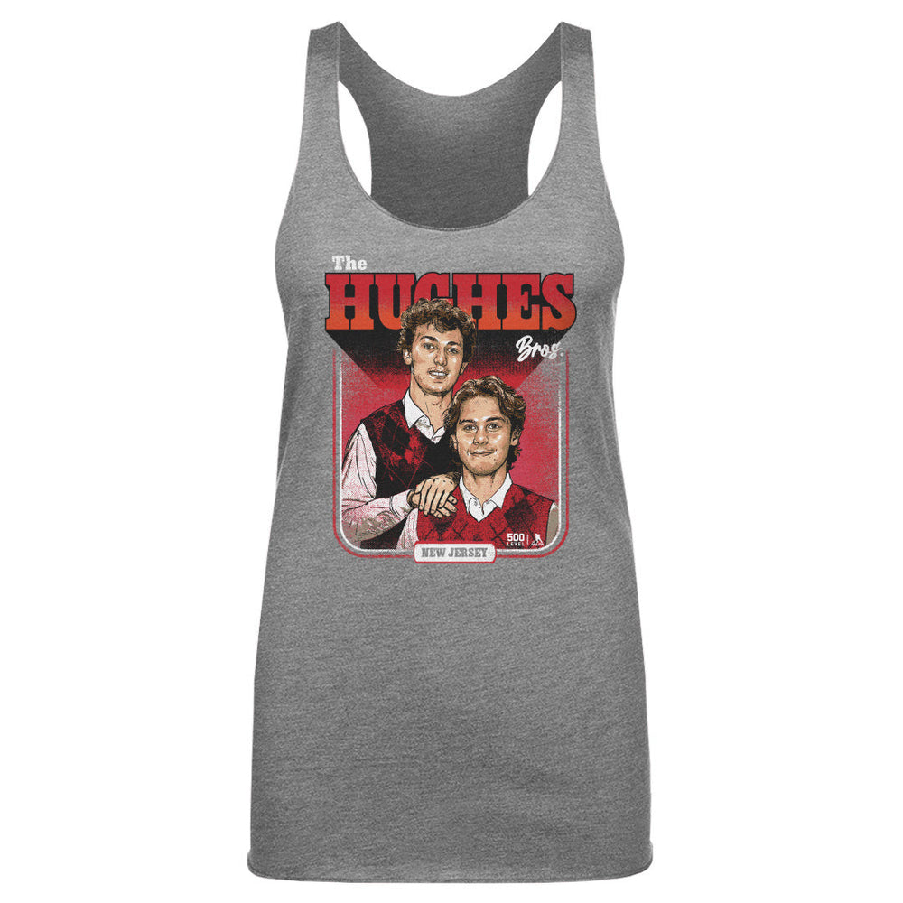Luke Hughes & Jack Hughes New Jersey Step Brothers WHT (ONLINE ORDER ONLY)