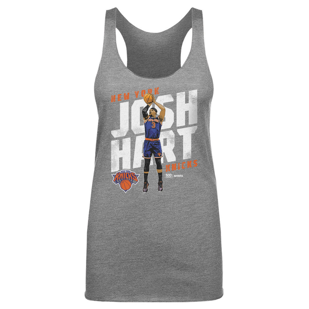 Josh Hart New York Knicks Slant WHT (ONLINE ORDER ONLY)