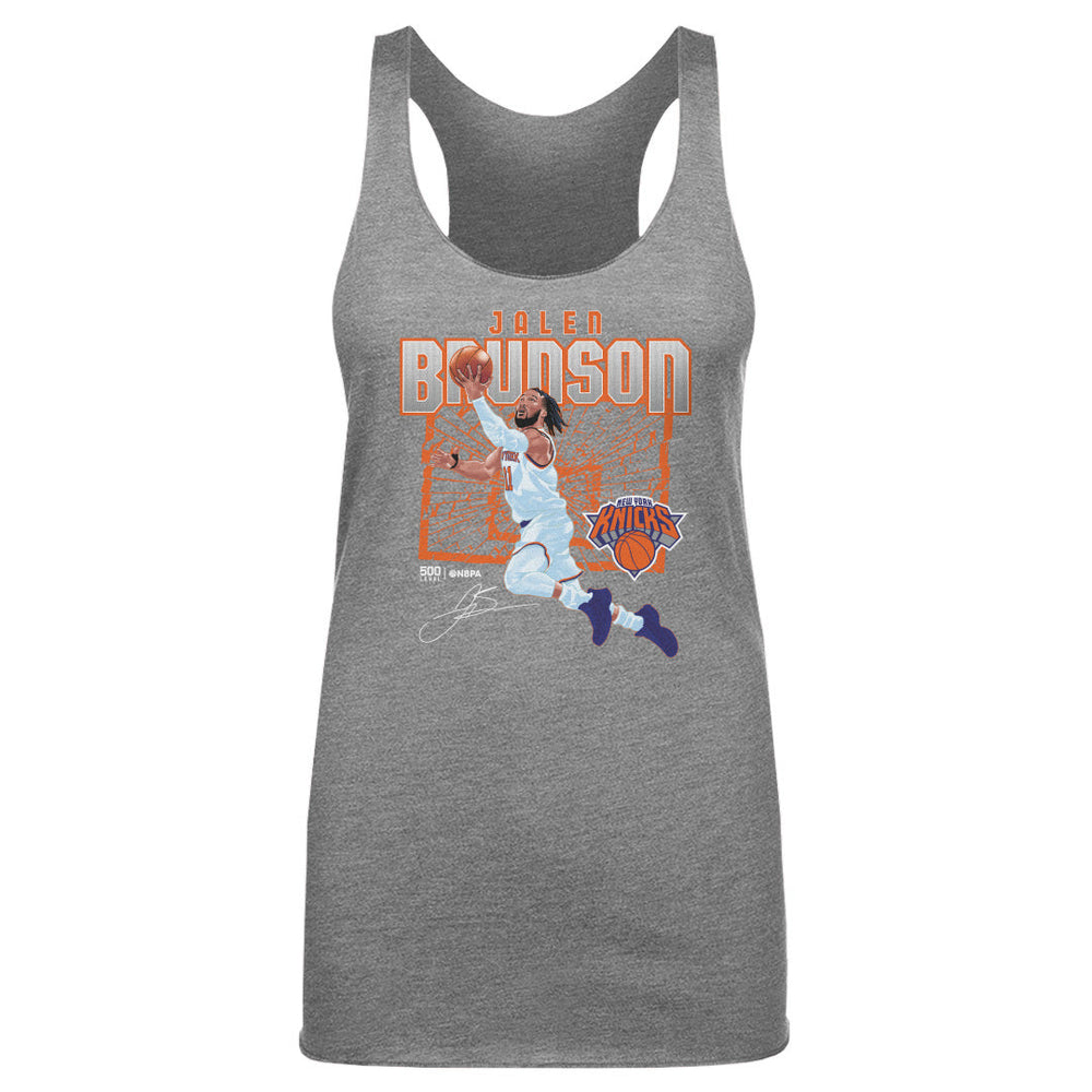 Jalen Brunson New York Knicks Shattered WHT (ONLINE ORDER ONLY)