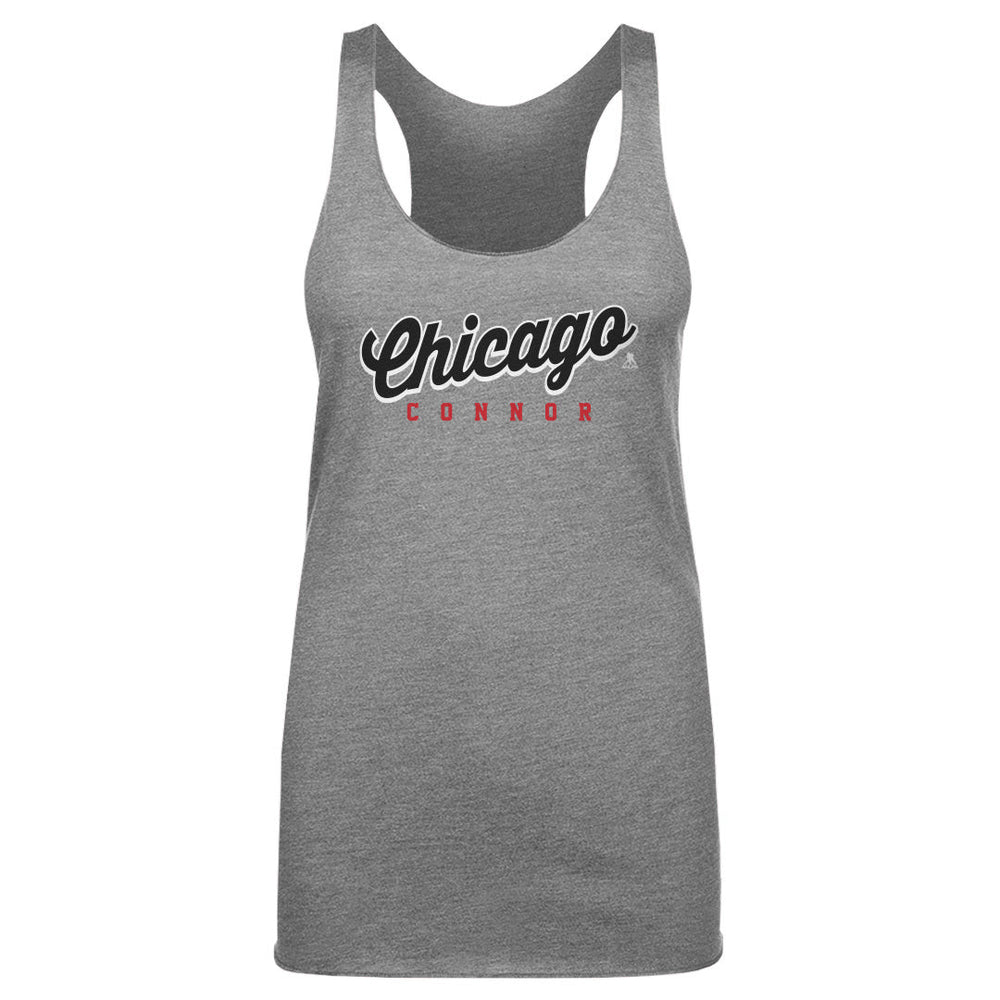 Connor Bedard Chicago Script Connor WHT (ONLINE ORDER ONLY)