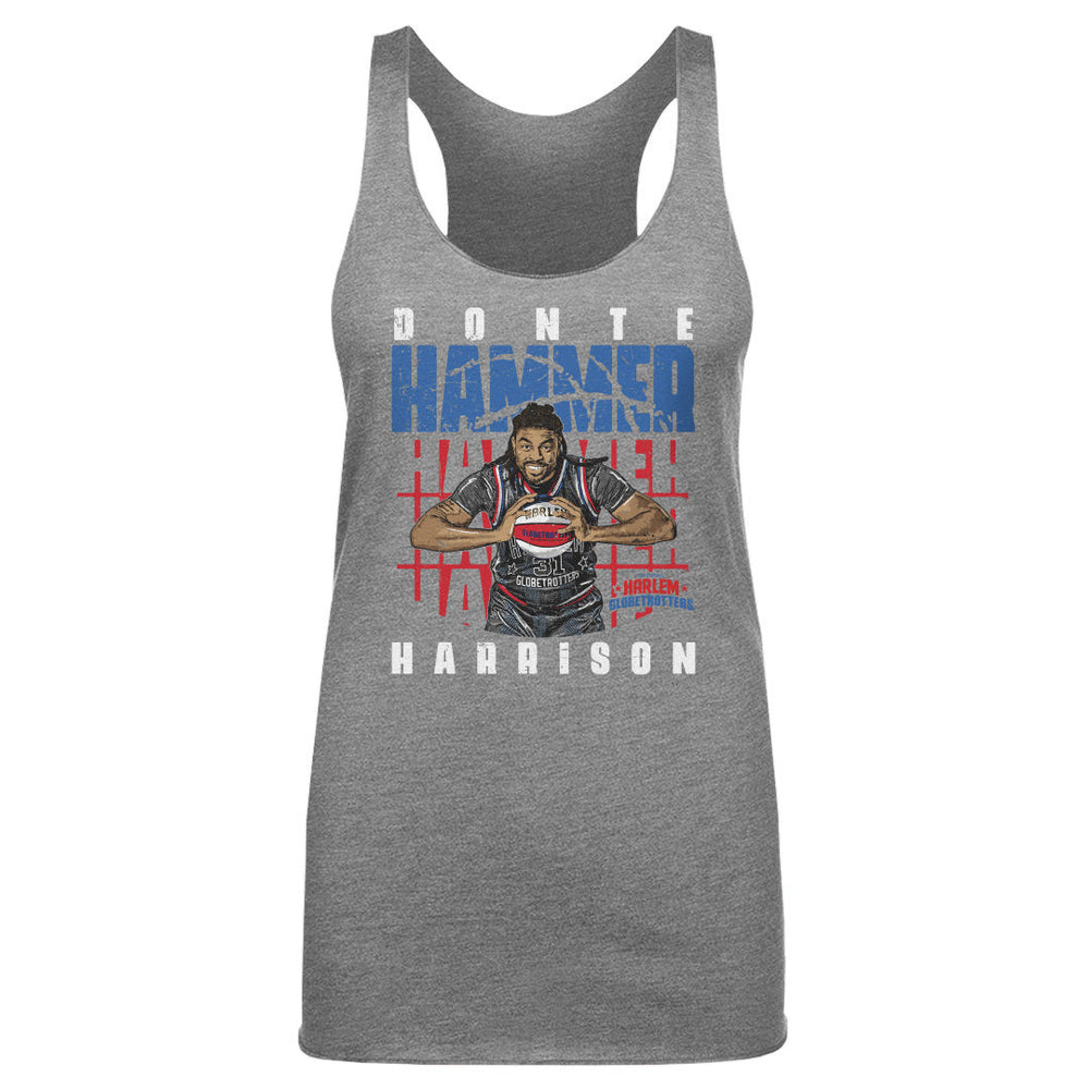 Hammer Harrison Harlem Globetrotters Pose WHT (ONLINE ONLY)