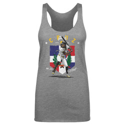 Oneil Cruz Pittsburgh Country Flag WHT