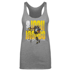 Josh Jacobs Green Bay Stiff Arm WHT