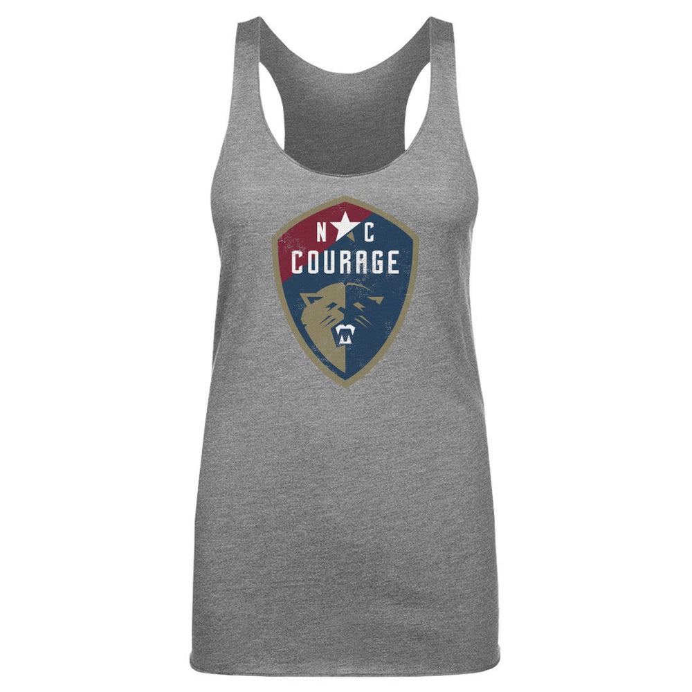 North Carolina Courage Vintage Primary Logo WHT (ONLINE ORDER ONLY)