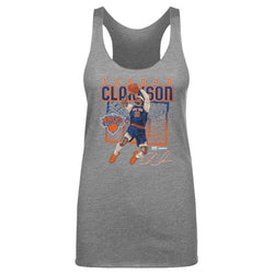 Jordan Clarkson New York Knicks Shattered WHT (ONLINE ORDER ONLY)