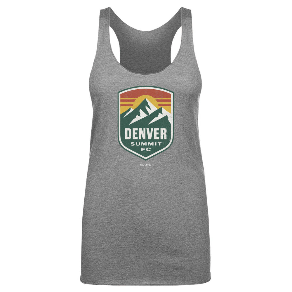 Denver Summit FC Vintage Primary Logo Gray WHT (ONLINE ORDER ONLY)