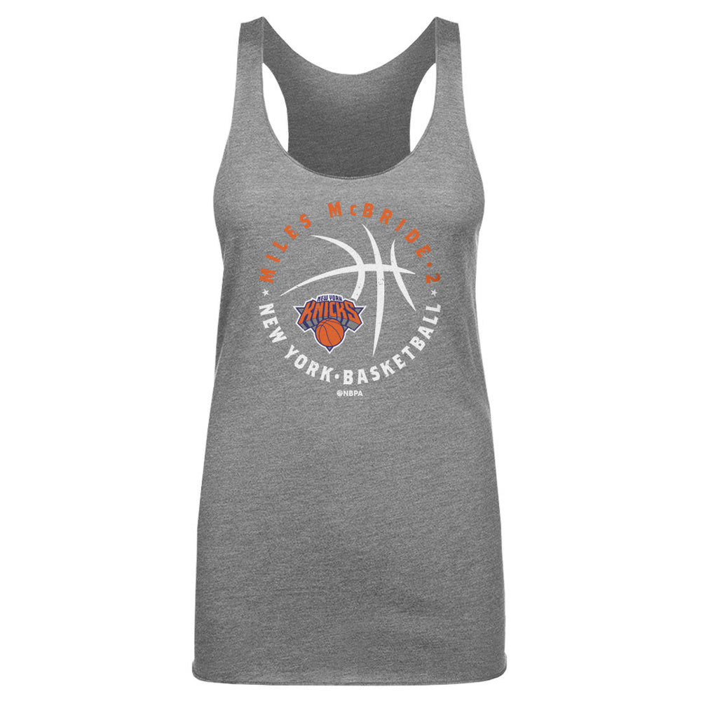 Miles McBride New York Knicks Player Ball WHT (ONLINE ORDER ONLY)