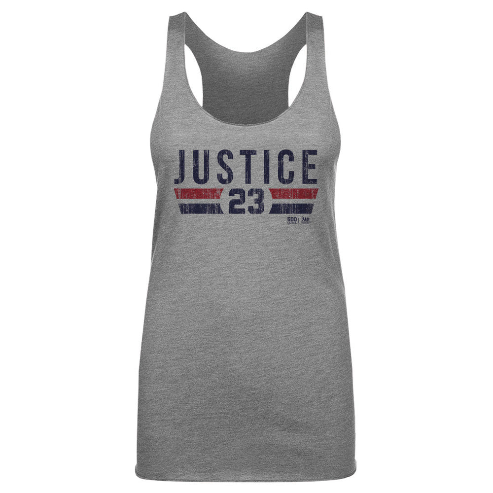 David Justice Atlanta Font