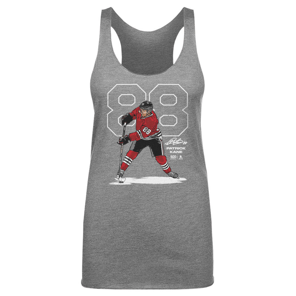 Patrick Kane Chicago Outline WHT (ONLINE ORDER ONLY)