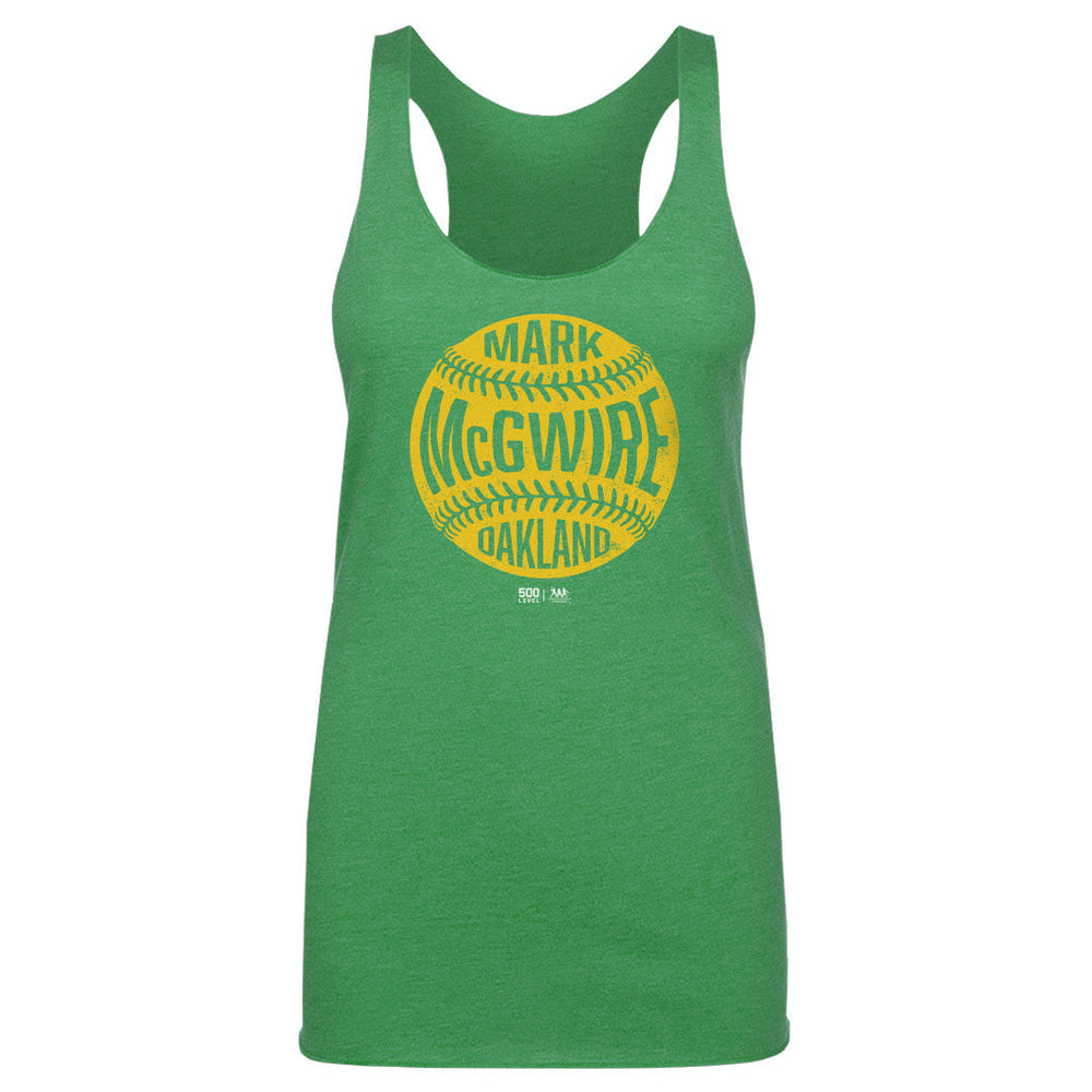 Mark McGwire Oakland Vintage Baseball WHT (ONLINE ORDER ONLY)