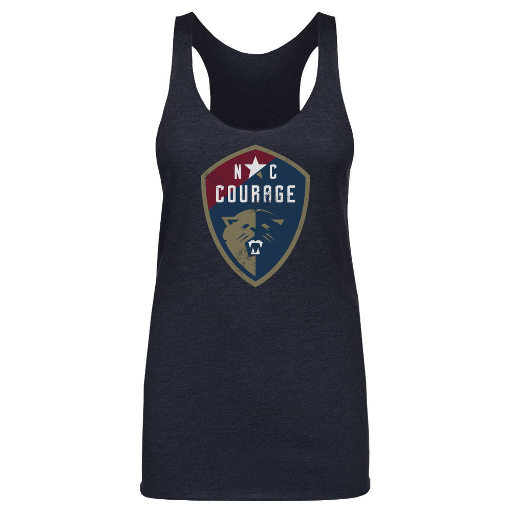 North Carolina Courage Vintage Primary Logo WHT (ONLINE ORDER ONLY)
