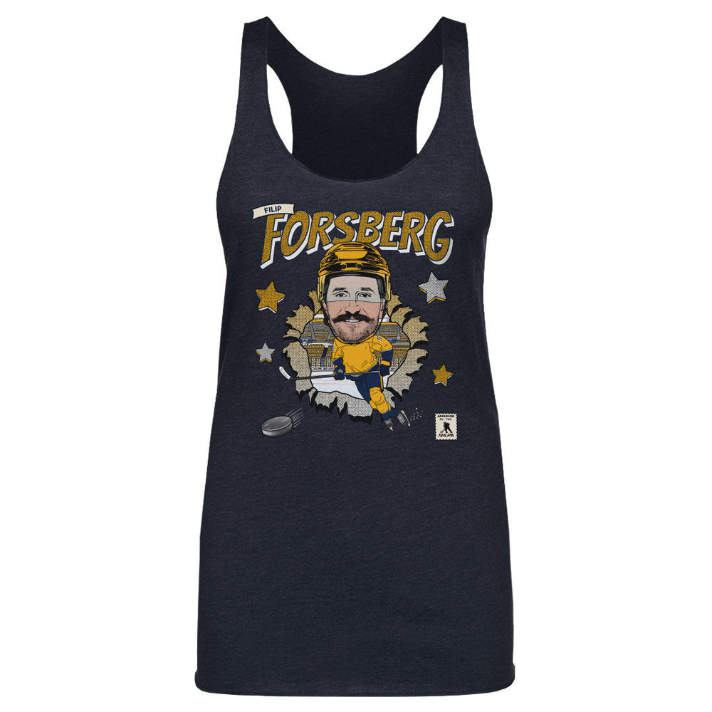 Filip Forsberg Nashville Caricature WHT (ONLINE ORDER ONLY)