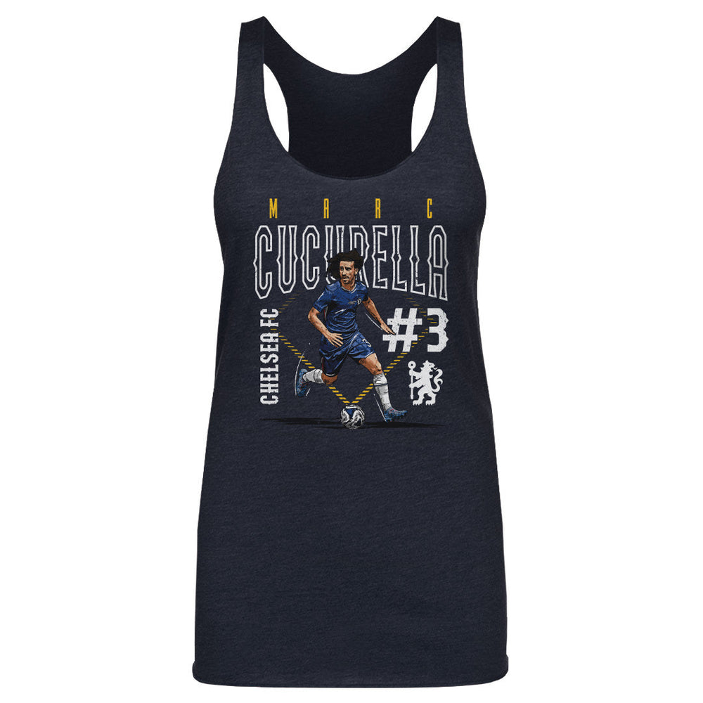 Marc Cucurella Chelsea FC Outline Number WHT (ONLINE ORDER ONLY)
