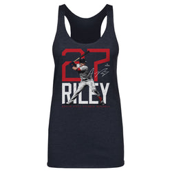 Austin Riley Atlanta Bold Number WHT