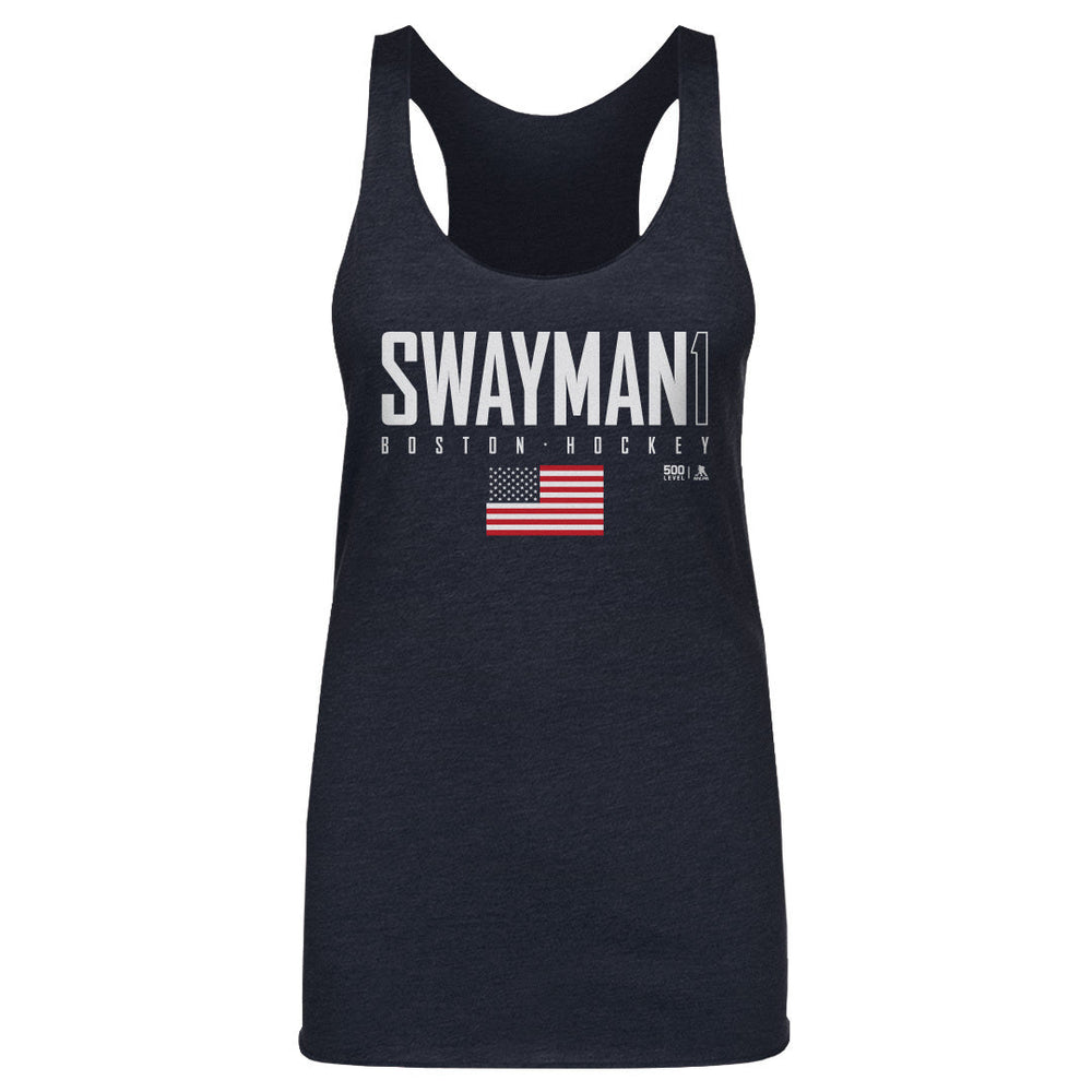Jeremy Swayman Boston USA Elite WHT (ONLINE ORDER ONLY)