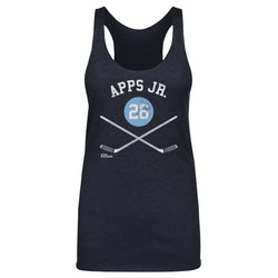 Syl Apps Jr. Pittsburgh 26 Sticks WHT