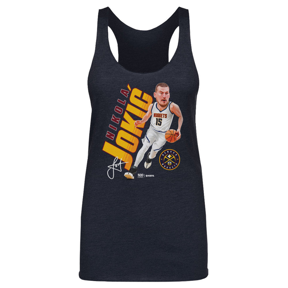 Nikola Jokic Denver Nuggets Caricature WHT (ONLINE ORDER ONLY)