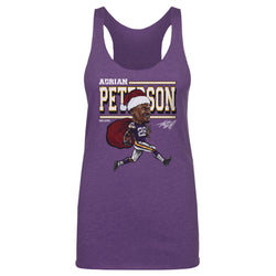Adrian Peterson Minnesota Cartoon Santa Hat WHT (ONLINE ORDER ONLY)