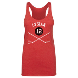 Tom Lysiak Chicago 12 Sticks WHT (ONLINE ORDER ONLY)