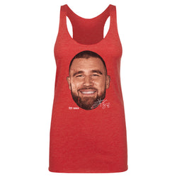 Travis Kelce Kansas City Vintage Head WHT