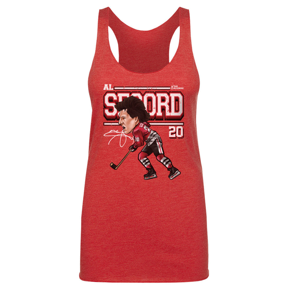 Al Secord Chicago Cartoon WHT (ONLINE ORDER ONLY)