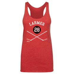 Steve Larmer Chicago 28 Sticks WHT (ONLINE ORDER ONLY)