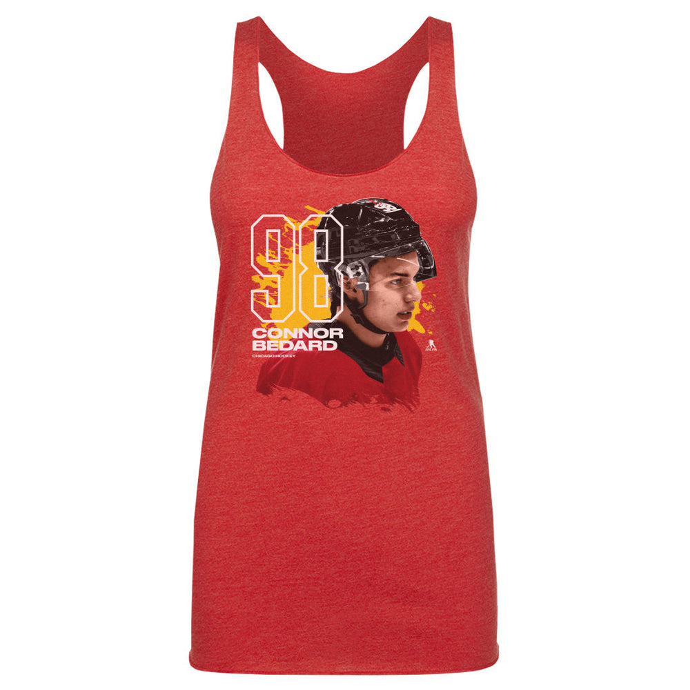 Connor Bedard Chicago Profile WHT (ONLINE ORDER ONLY)