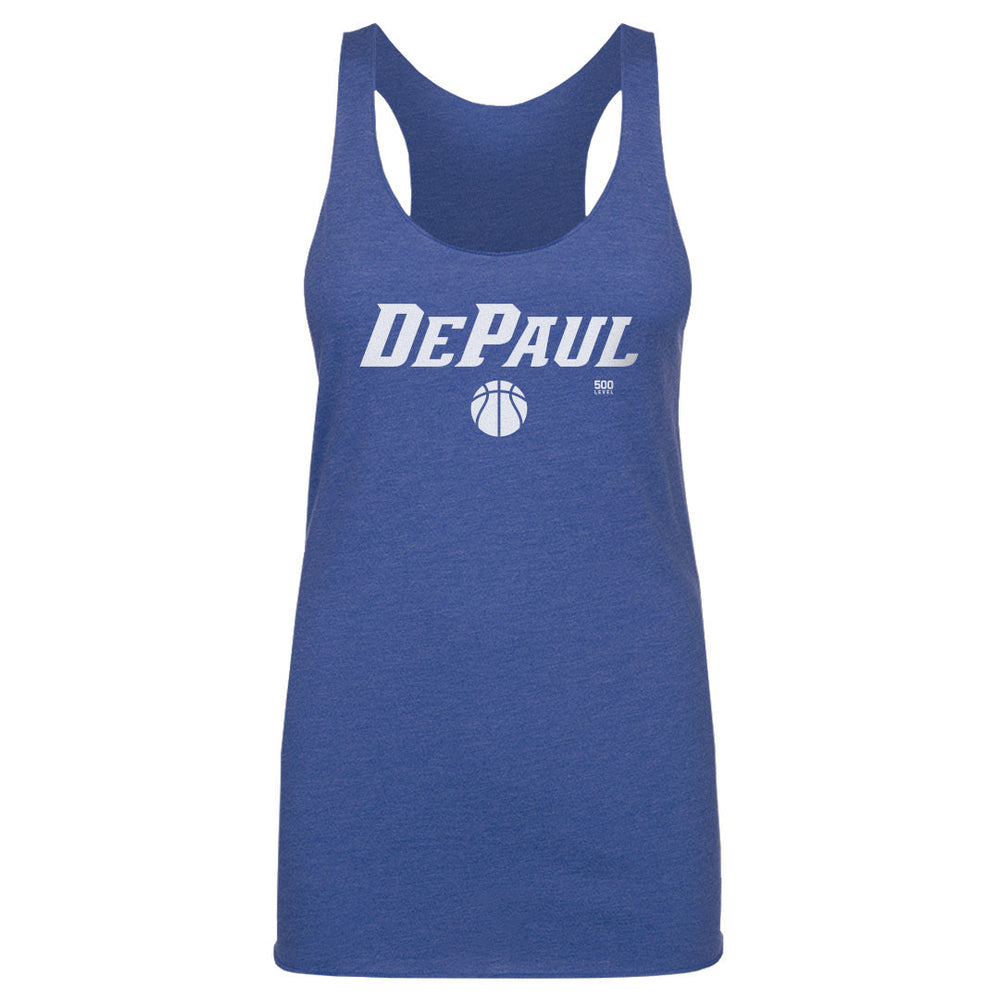 DePaul Blue Demons Basketball Minimalist WHT (ONLINE ORDER ONLY)