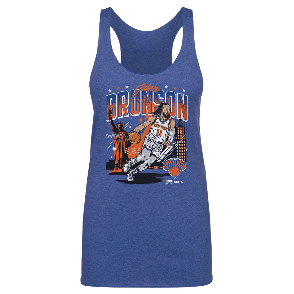 Jalen Brunson New York Knicks Skyline WHT (ONLINE ORDER ONLY)