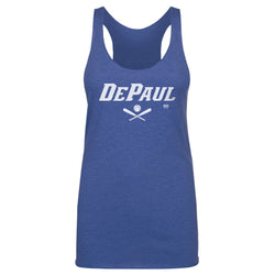 DePaul Blue Demons Softball Minimalist WHT (ONLINE ORDER ONLY)