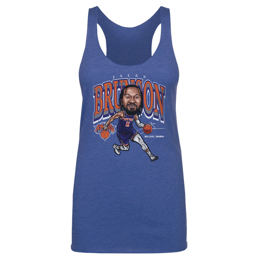 Jalen Brunson New York Knicks Cartoon WHT (ONLINE ORDER ONLY)