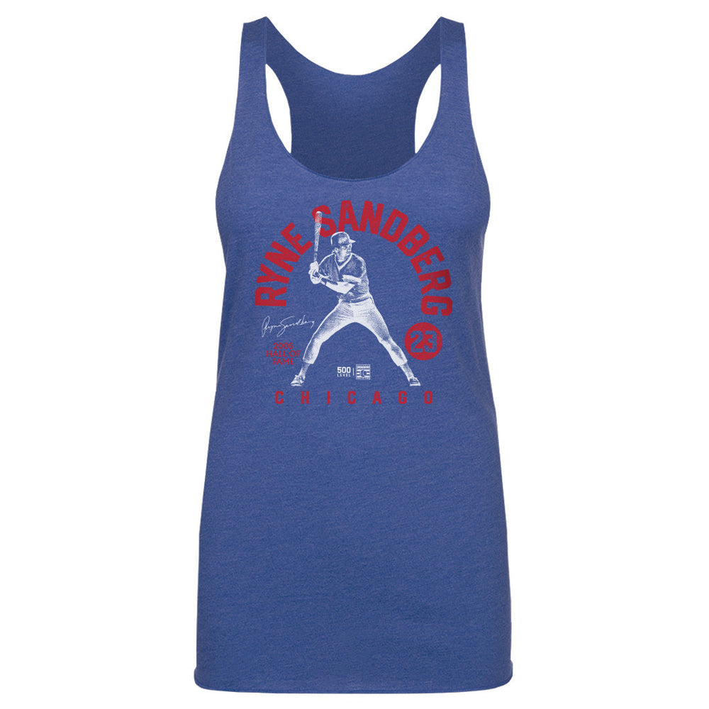 Ryne Sandberg Chicago Retro Arc WHT