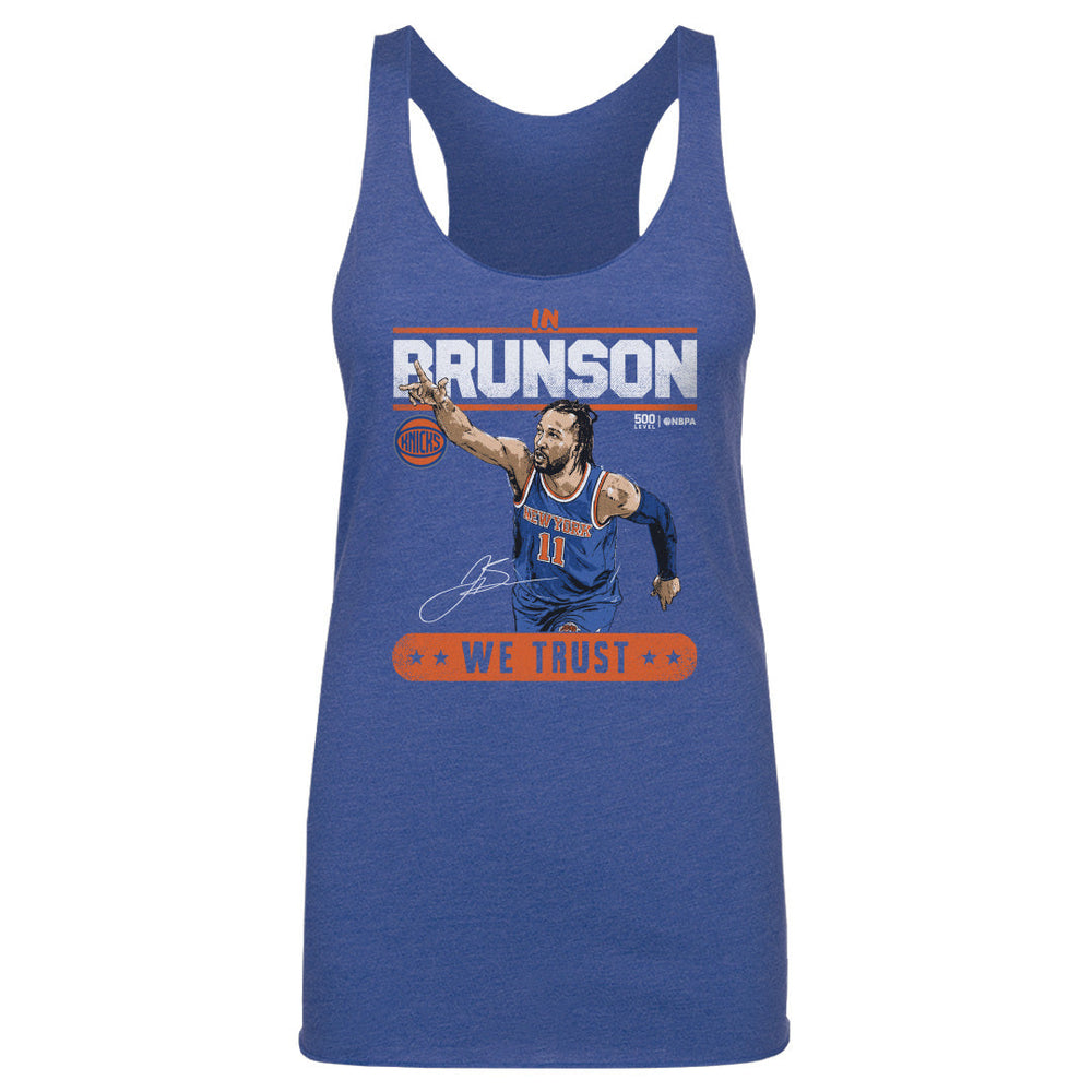 Jalen Brunson New York Knicks Trust WHT (ONLINE ORDER ONLY)