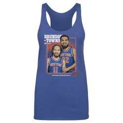 Jalen Brunson & Karl-Anthony Towns New York Knicks Step Brothers WHT (ONLINE ORDER ONLY)