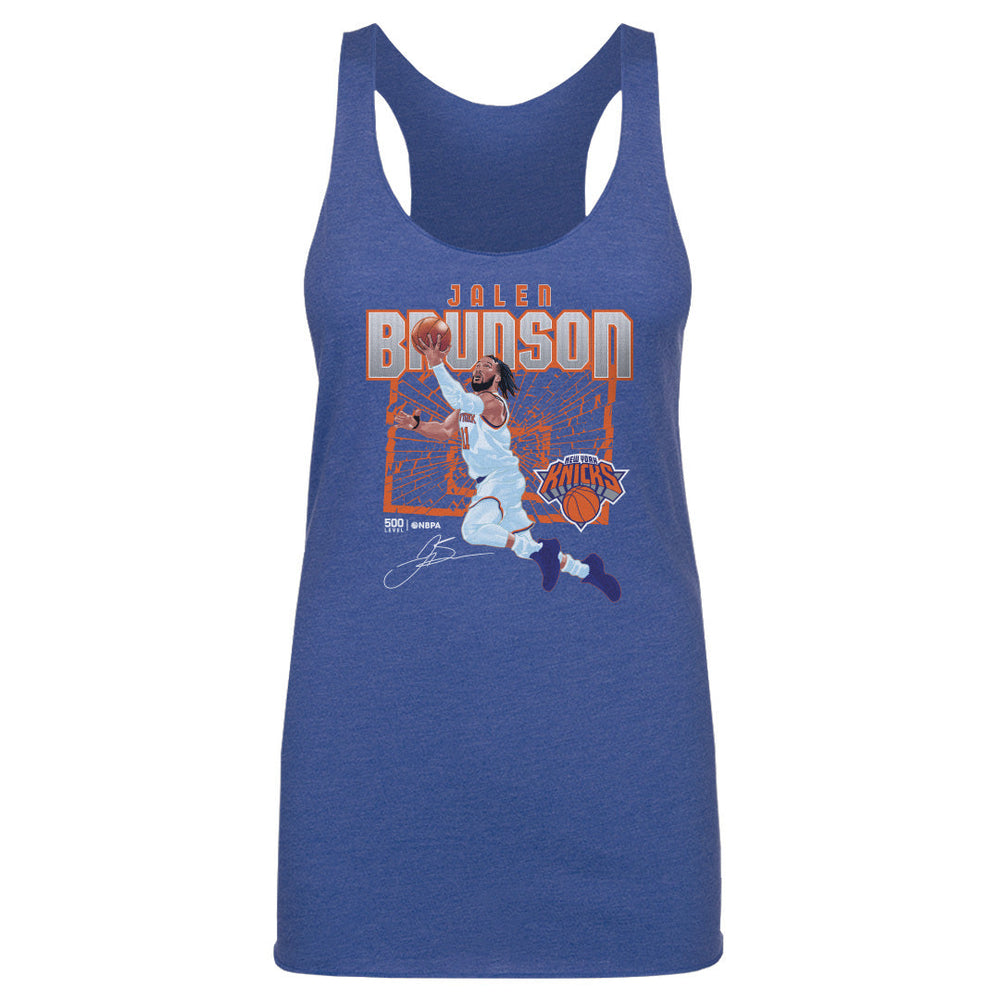 Jalen Brunson New York Knicks Shattered WHT (ONLINE ORDER ONLY)