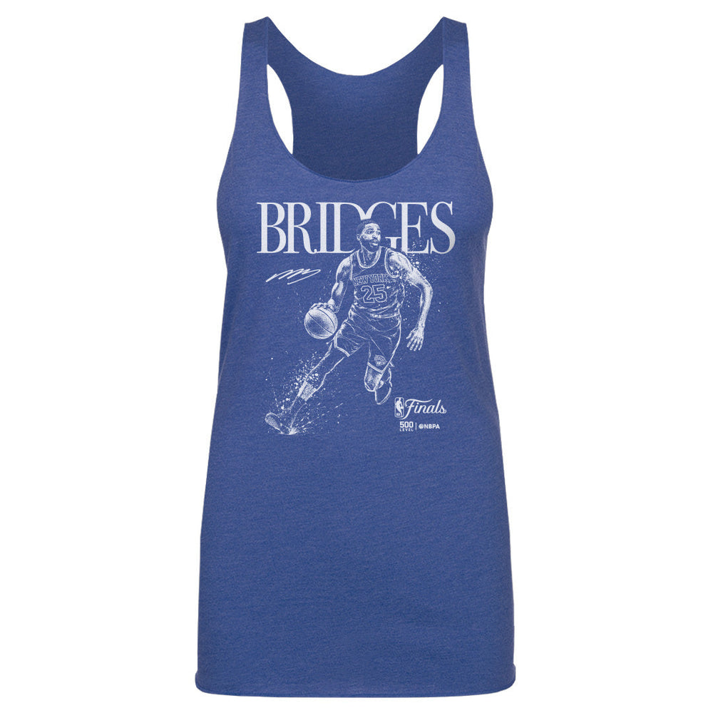 Mikal Bridges New York Knicks NBA Finals 2026 Mono WHT (ONLINE ORDER ONLY)