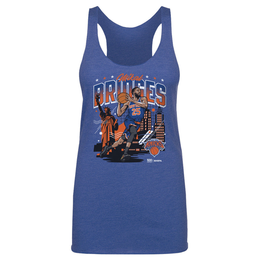 Mikal Bridges New York Knicks Skyline WHT (ONLINE ORDER ONLY)