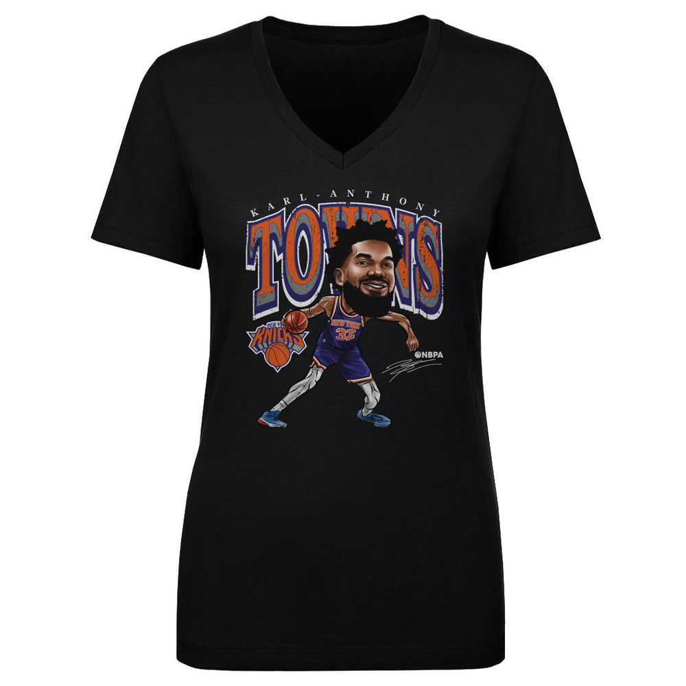 Karl-Anthony Towns New York Knicks Cartoon WHT (ONLINE ORDER ONLY)