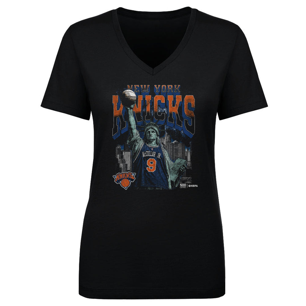 Kevin McCullar Jr. New York Knicks Statue Of Liberty WHT (ONLINE ORDER ONLY)