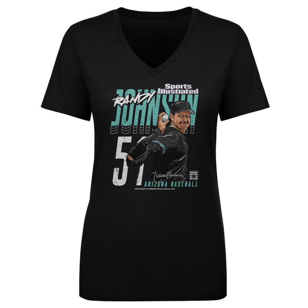 Randy Johnson Sports Illustrated & Arizona Player Name WHT (ONLINE ORDER ONLY)