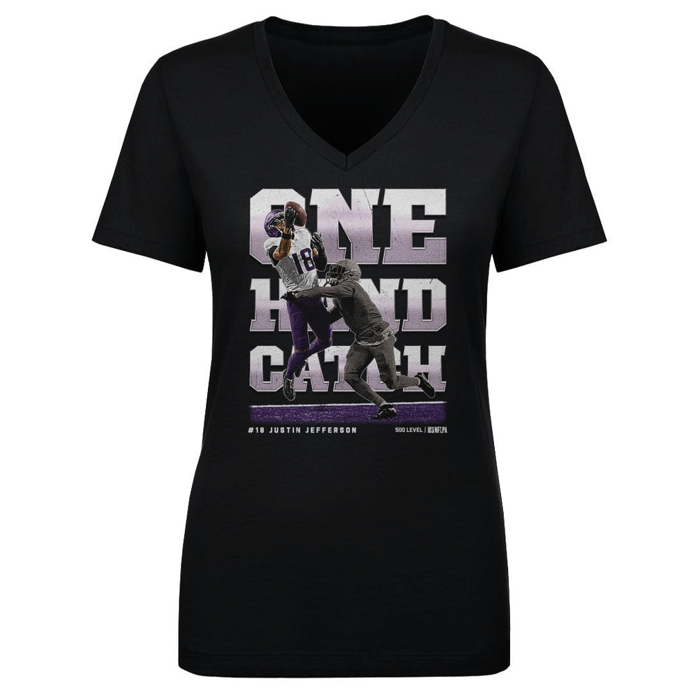 Justin Jefferson Minnesota One Hand Catch WHT (ONLINE ORDER ONLY)