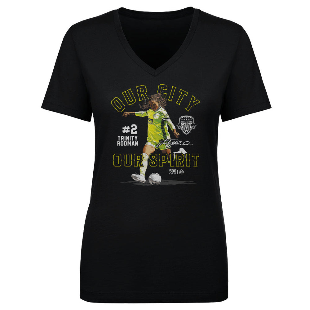 Trinity Rodman Washington Spirit Our City Our Spirit WHT (ONLINE ORDER ONLY)