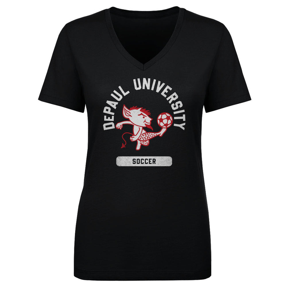 DePaul Blue Demons Mascot Soccer WHT