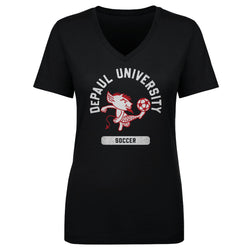 DePaul Blue Demons Mascot Soccer WHT